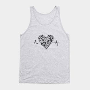 Music is life T-shirt Tank Top